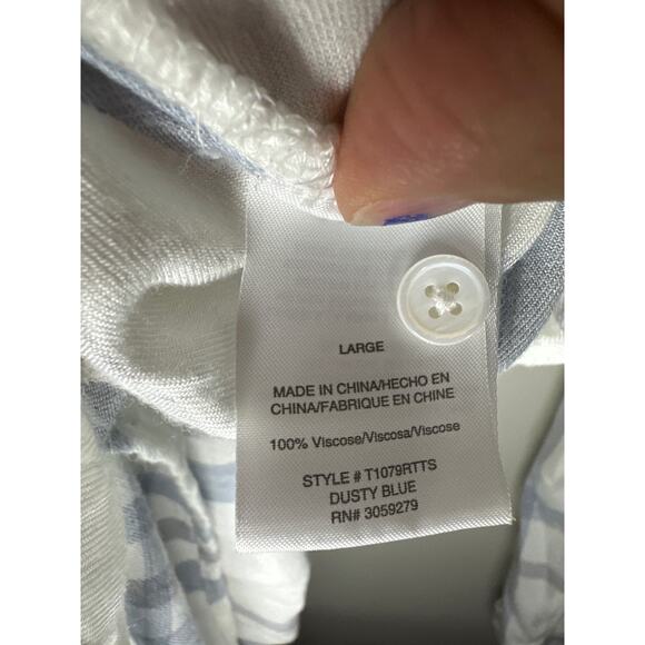 Thread & Supply Plaid Button Down Long Sleeve Shirt Relaxed Fit Size L - Picture 8 of 9